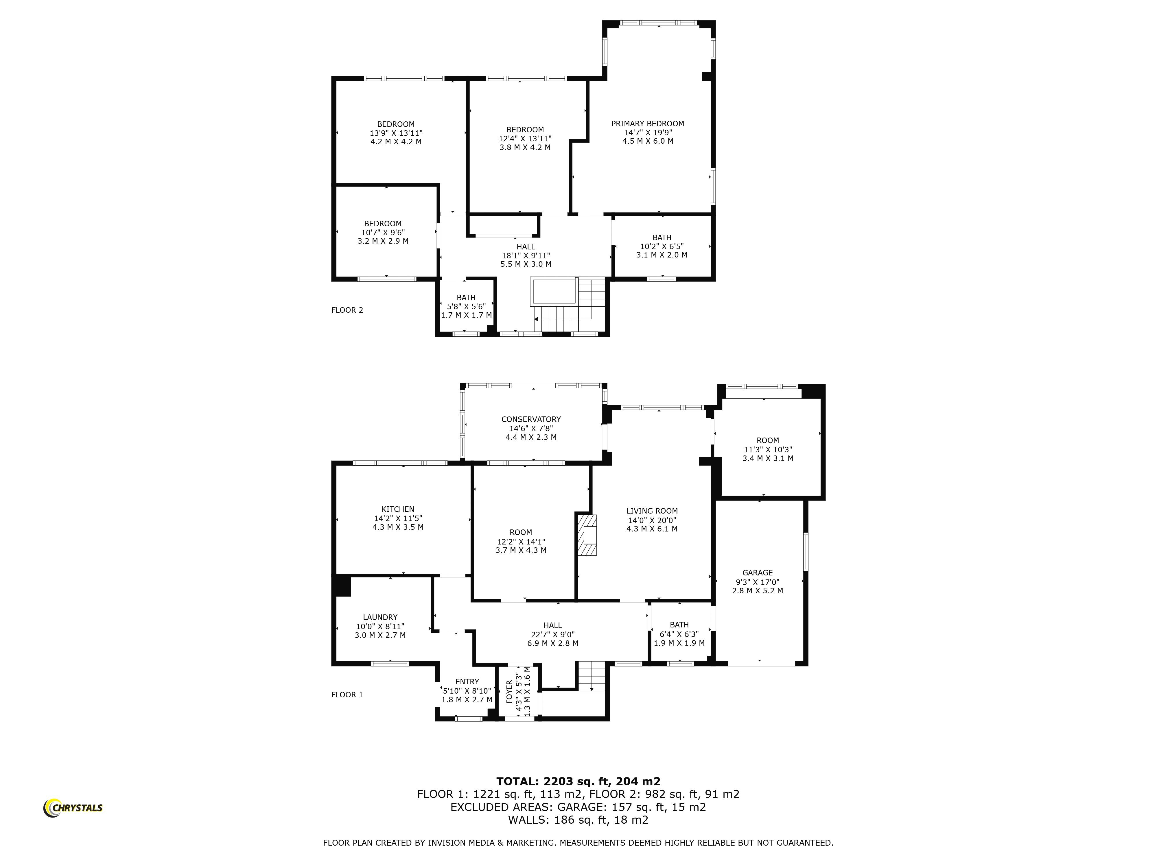 Floorplan — Ballacreggan House, Slieu Lewaigue, Maughold IM7 1BH, Bride.