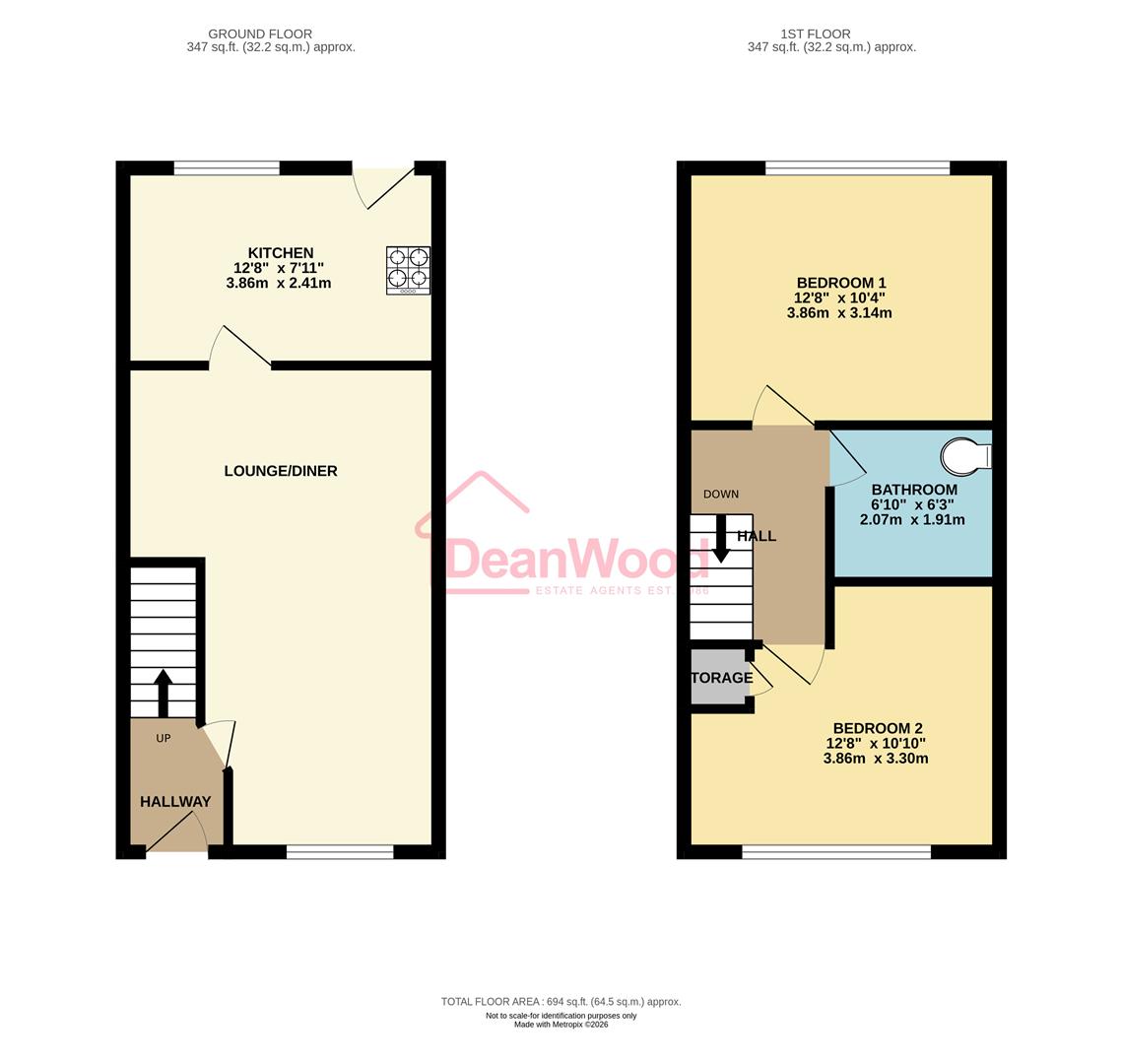 Floorplan — 22 Reginald Mews, Governors Hill, Isle of Man, Onchan.