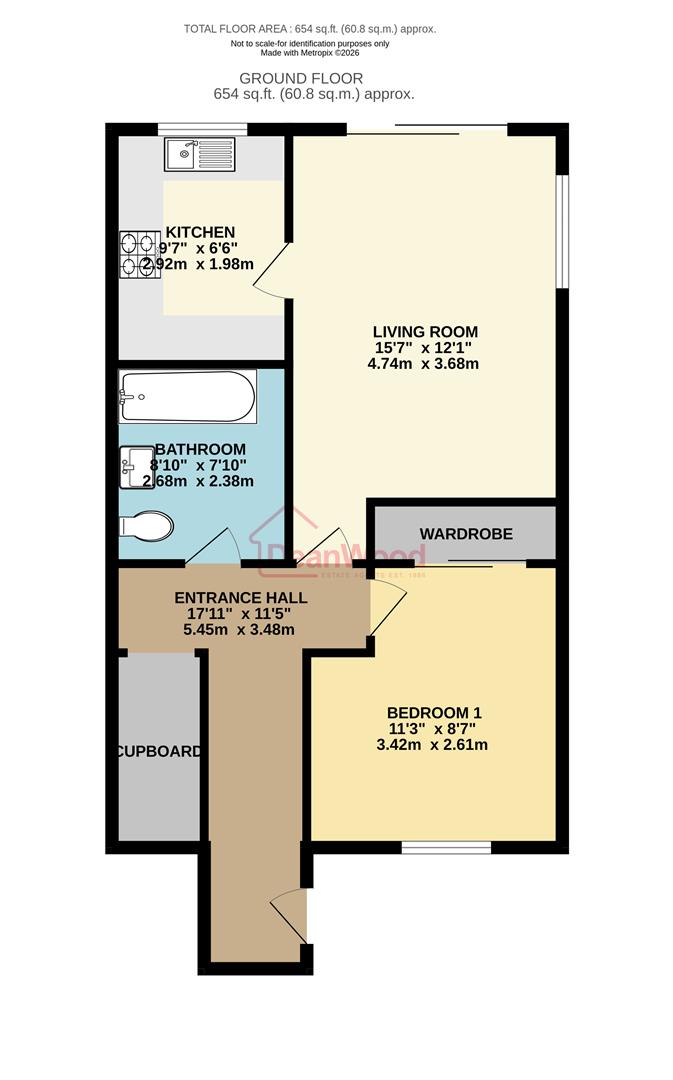 Floorplan — 15 Eyreton Park, Crosby, isle of Man.