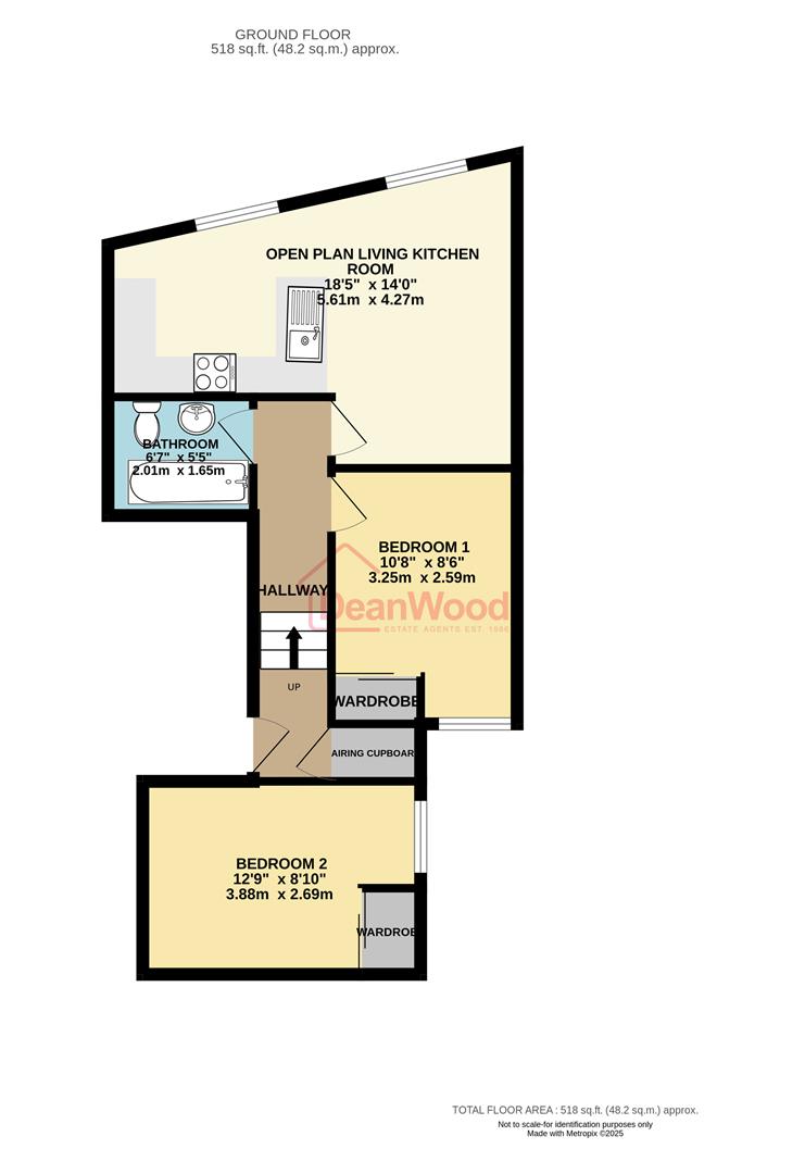 Floorplan — Apt 7 Delamere, 6 Castle Drive, Douglas, Isle Of Man.