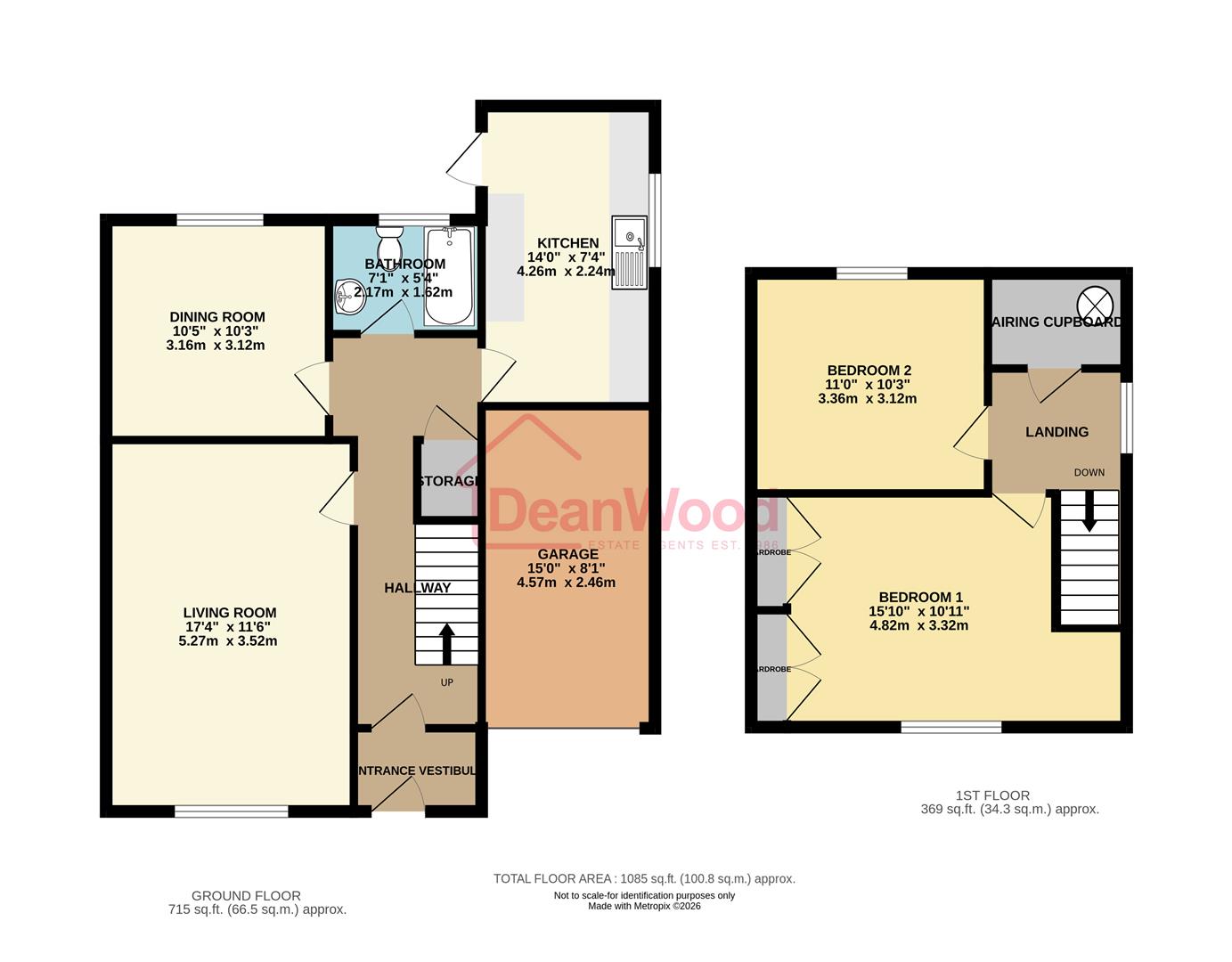 Floorplan — 1, Stowell Place, Castletown.