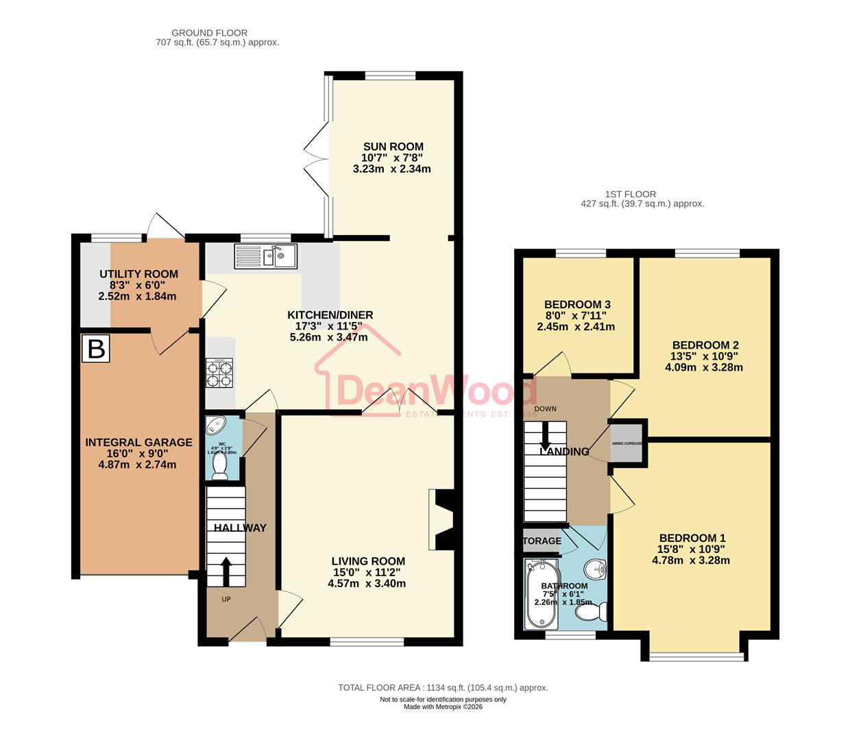 Floorplan — 11 Larch Hill Grove, Onchan.