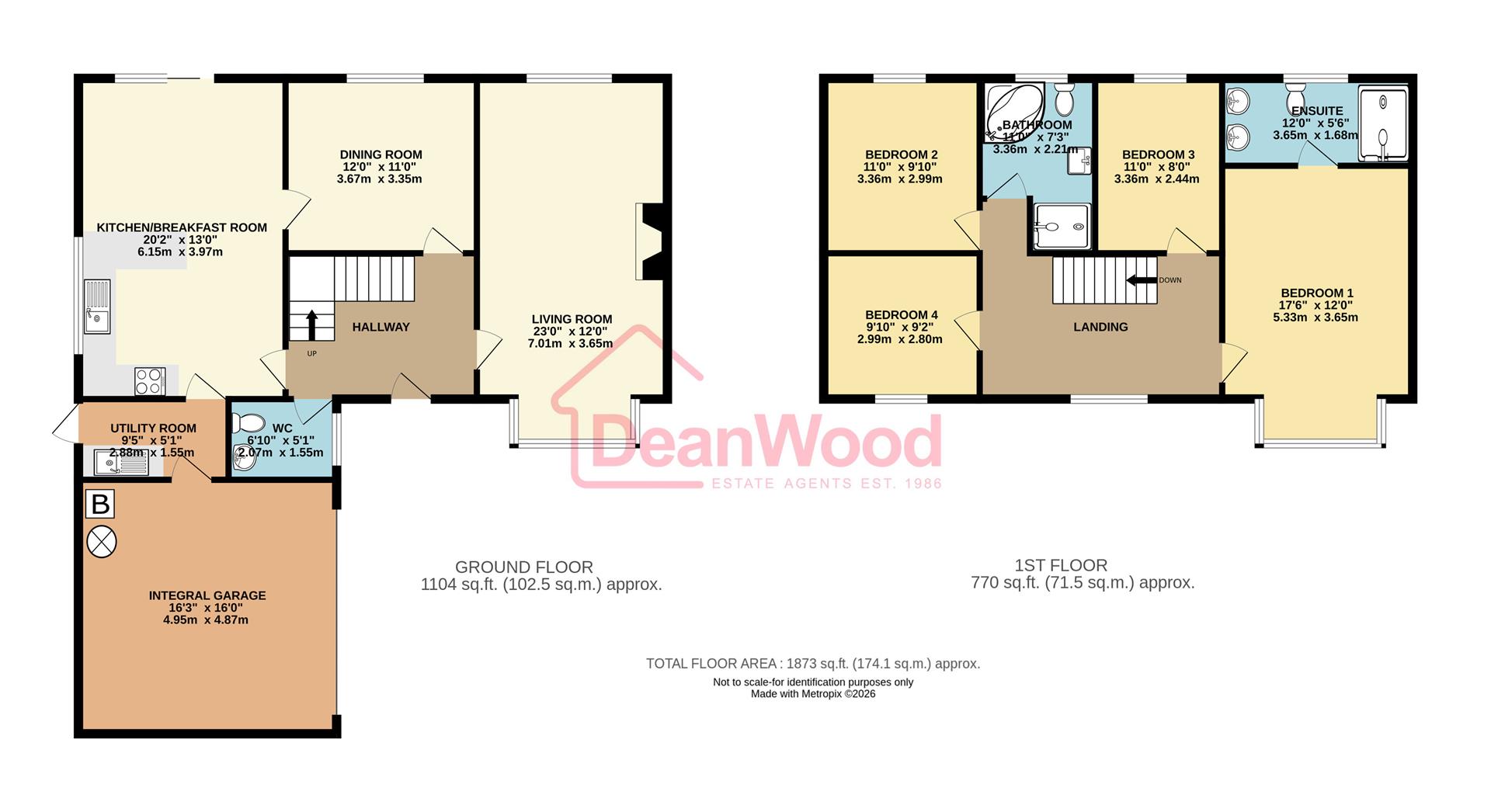 Floorplan — 41, Hollin Bank, Tromode Woods, Douglas.
