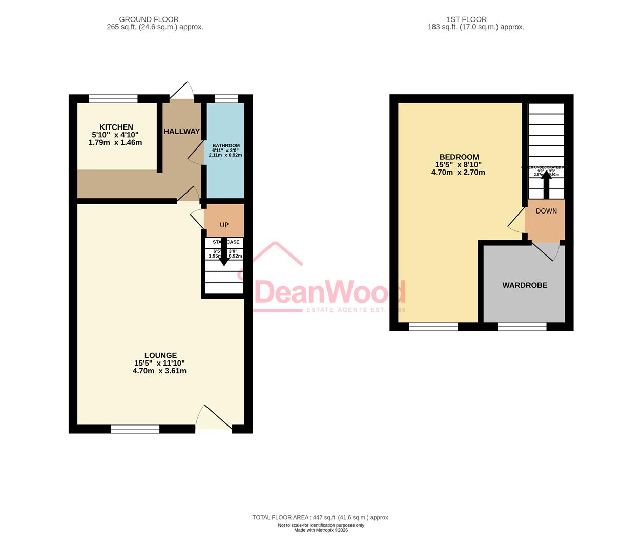 Floorplan — 2 Chapel Terrace, Glen Road, Laxey.