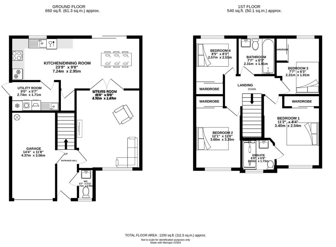 Floorplan — 77 Royal Park, Ramsey, Isle Of Man.