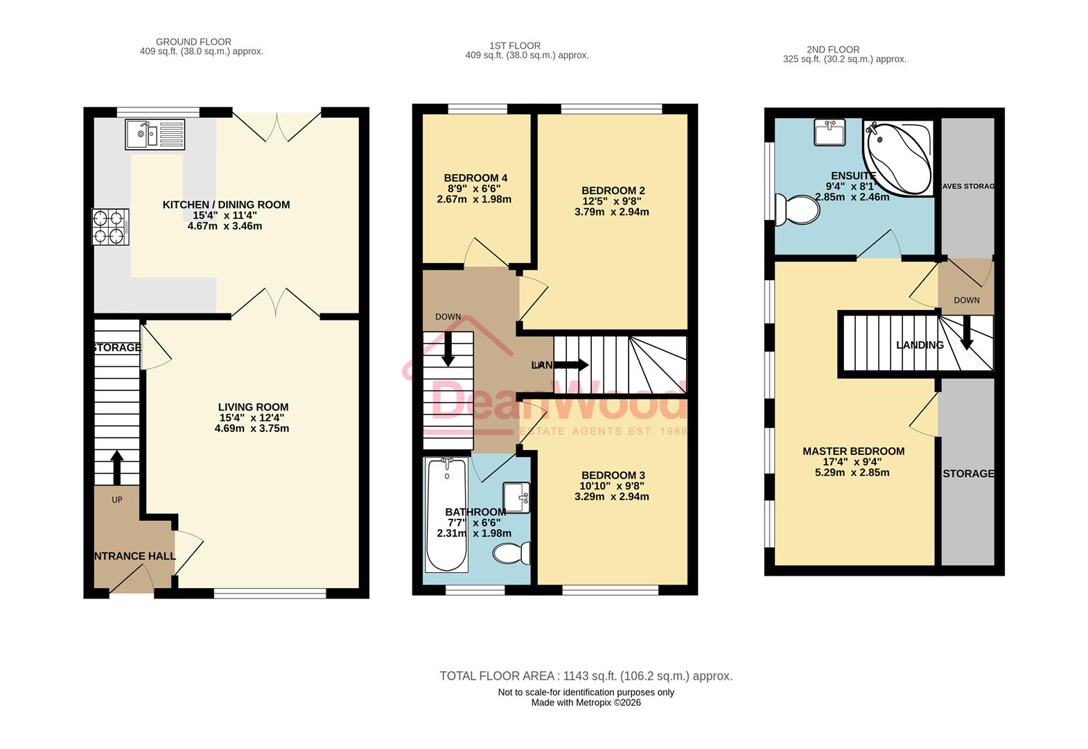Floorplan — 32 Berry Woods Grove, Douglas, Isle Of Man.