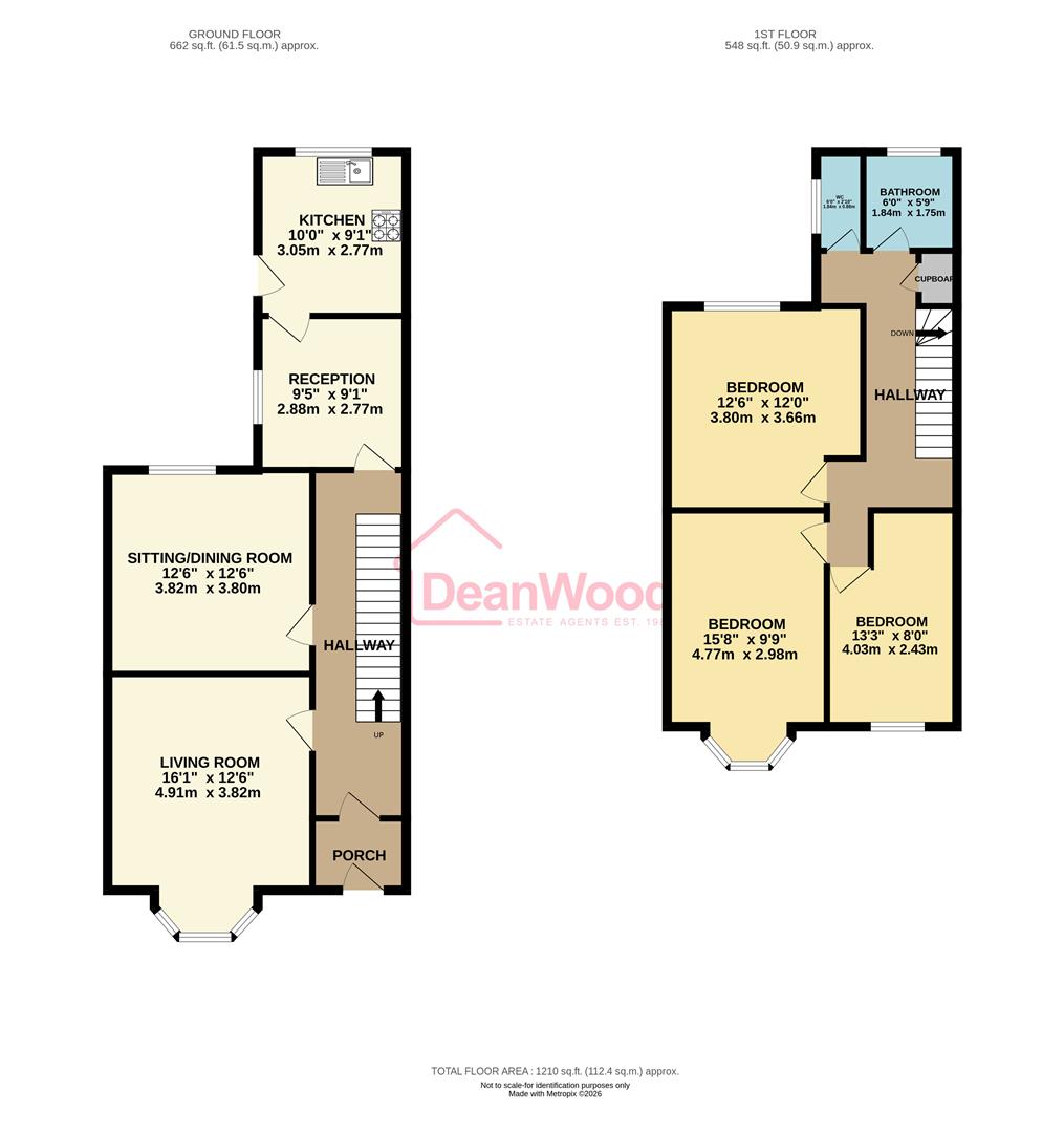 Floorplan — Somerset Road, Douglas, Isle Of Man.