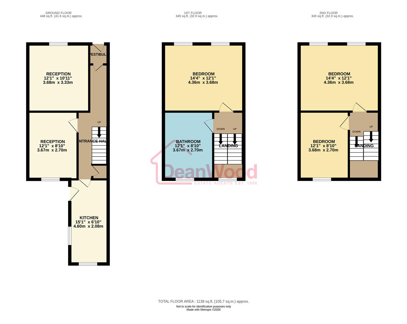 Floorplan — 15 Dalton Street, Douglas.