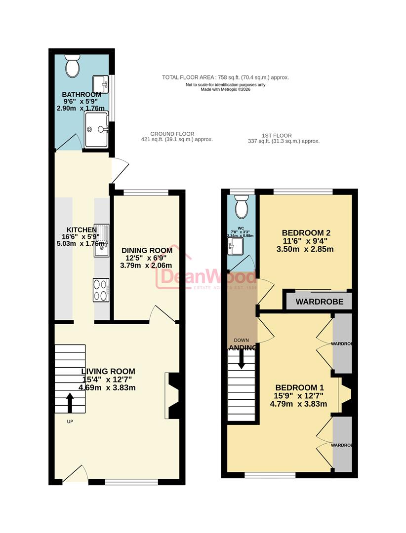 Floorplan — 39, The Promenade, Castletown, Isle Of Man.