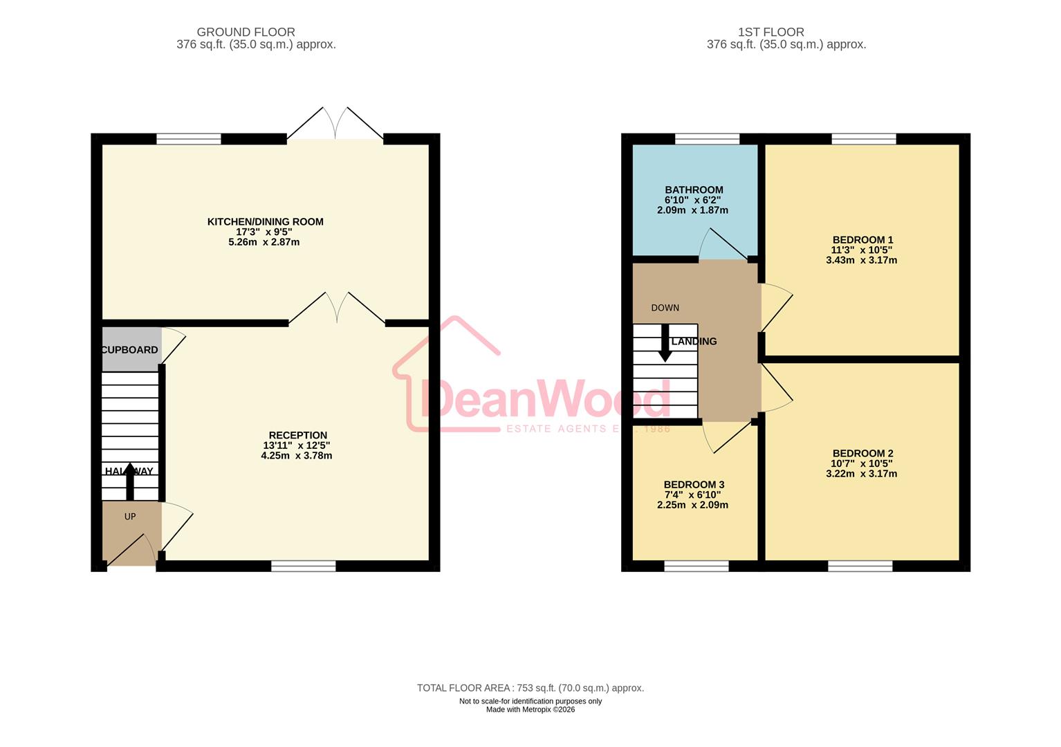 Floorplan — 54 Magherchirrym, Port Erin, Isle of Man.