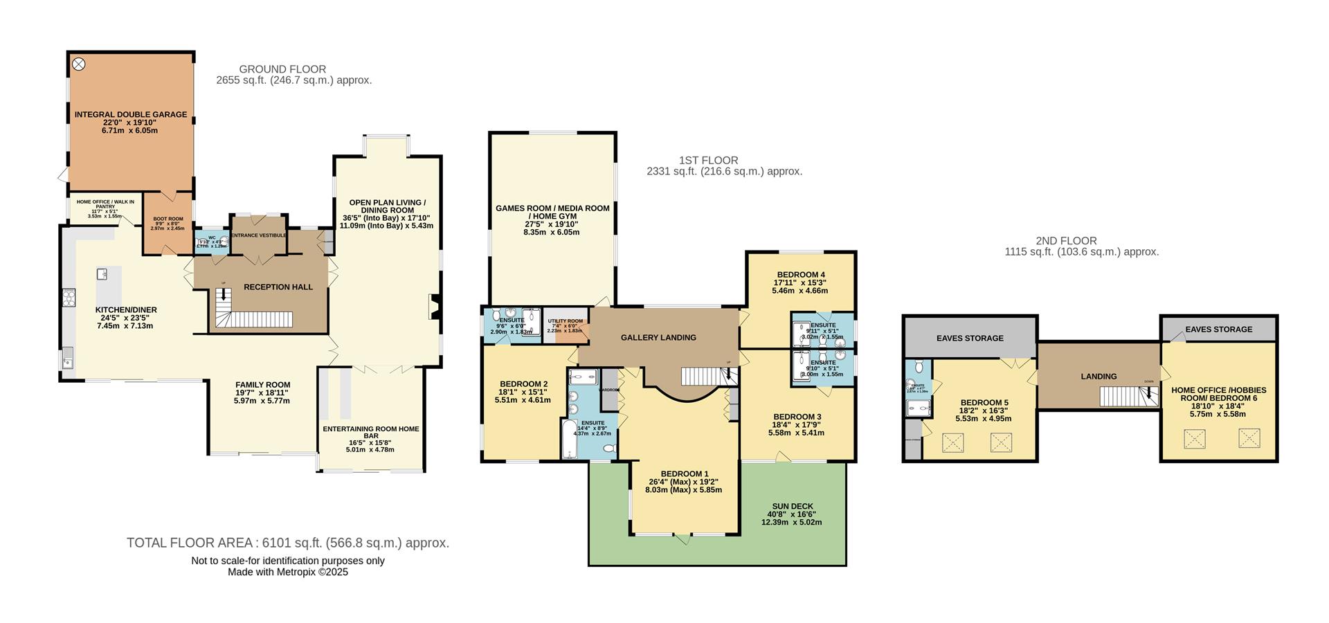 Floorplan — Audley House, Main Road Union Mills.