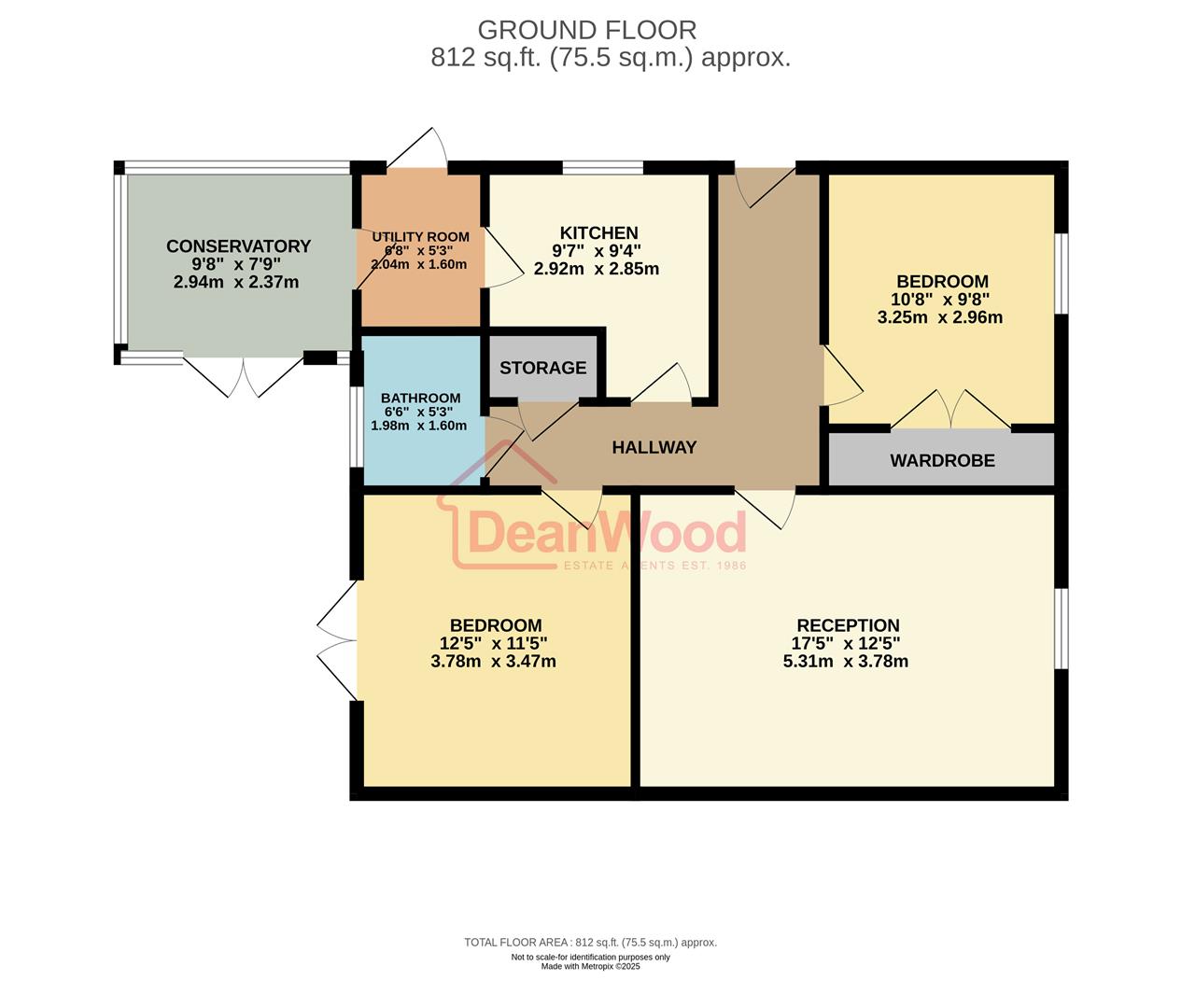 Floorplan — 12 Hillberry Meadows, Governors Hill, Douglas.