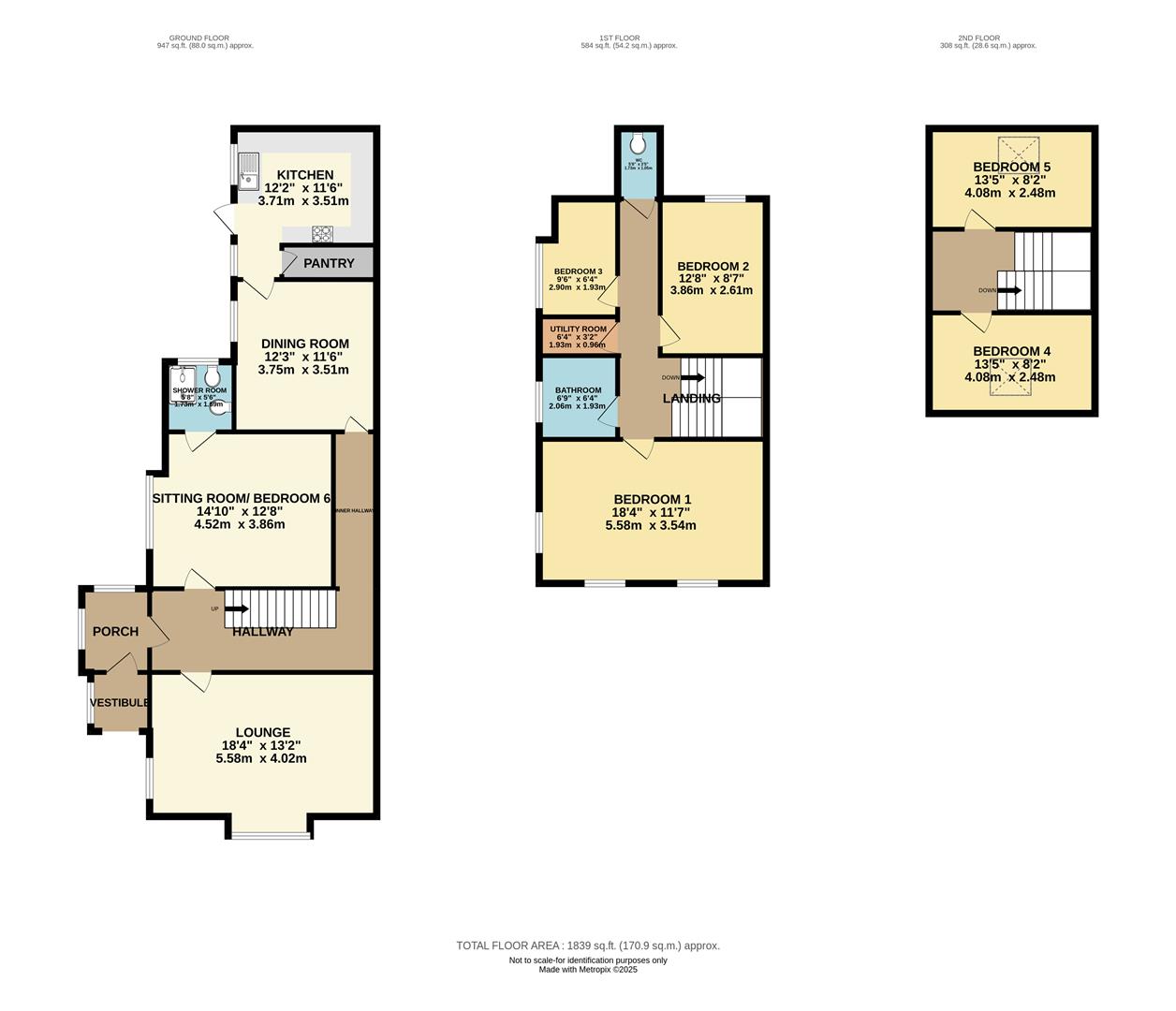 Floorplan — Mayville, Alexander Drive, Douglas, IM2 3QN.