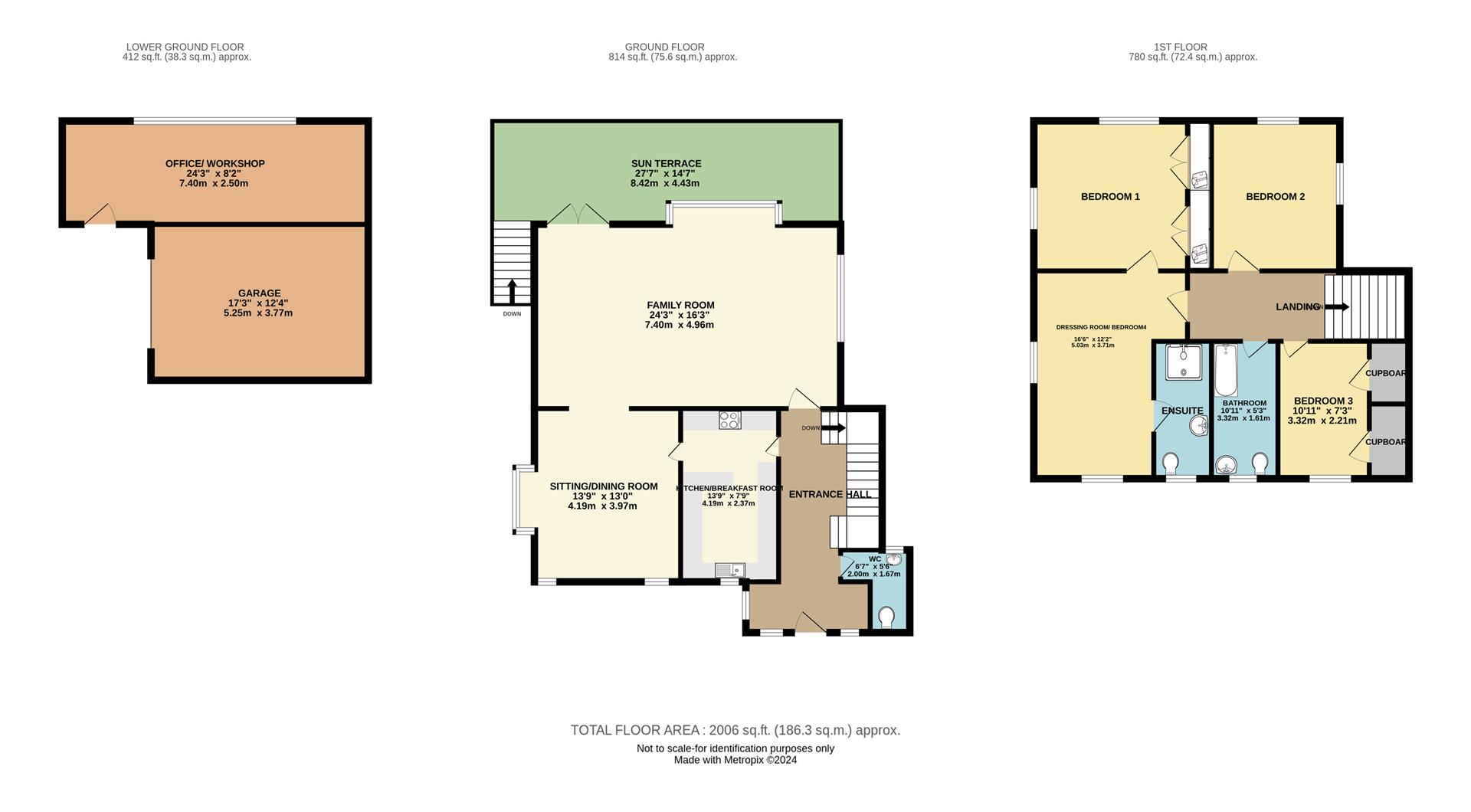 Floorplan — Adwalton, Clay Head Road, Baldrine, Isle Of Man.