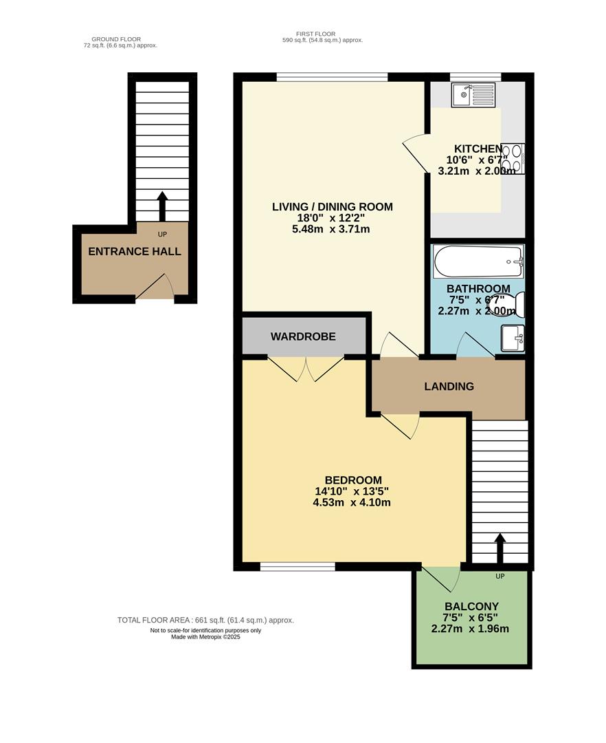 Floorplan — 60 Saddle Mews, Douglas.