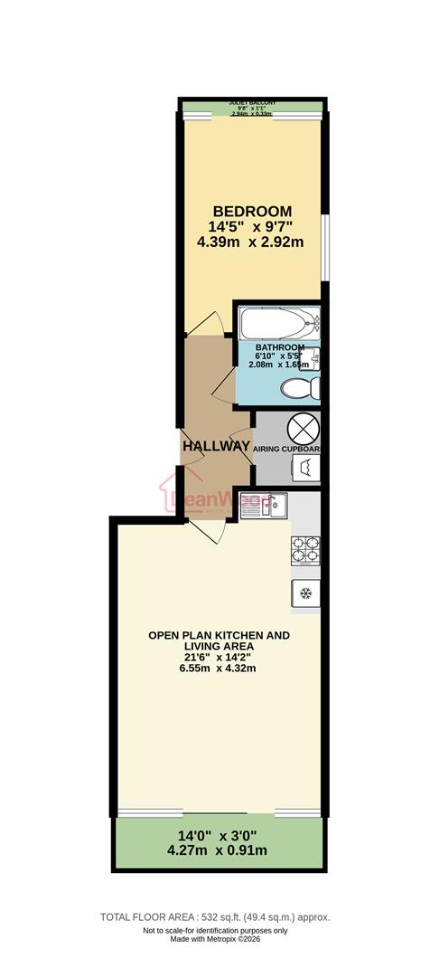 Floorplan — 5 Quay West, Bridge Road, Douglas, Isle Of Man.