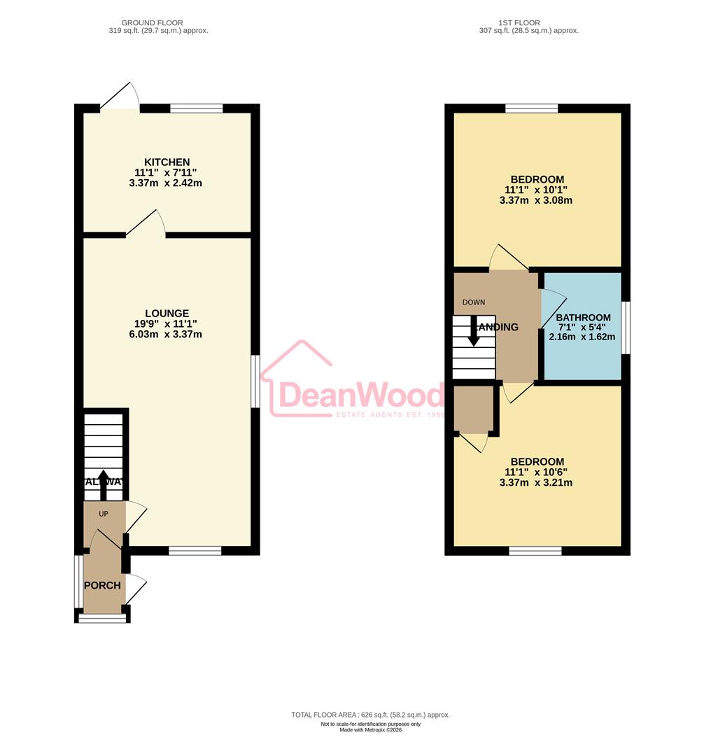 Floorplan — 23 Oakhill Close, Douglas.