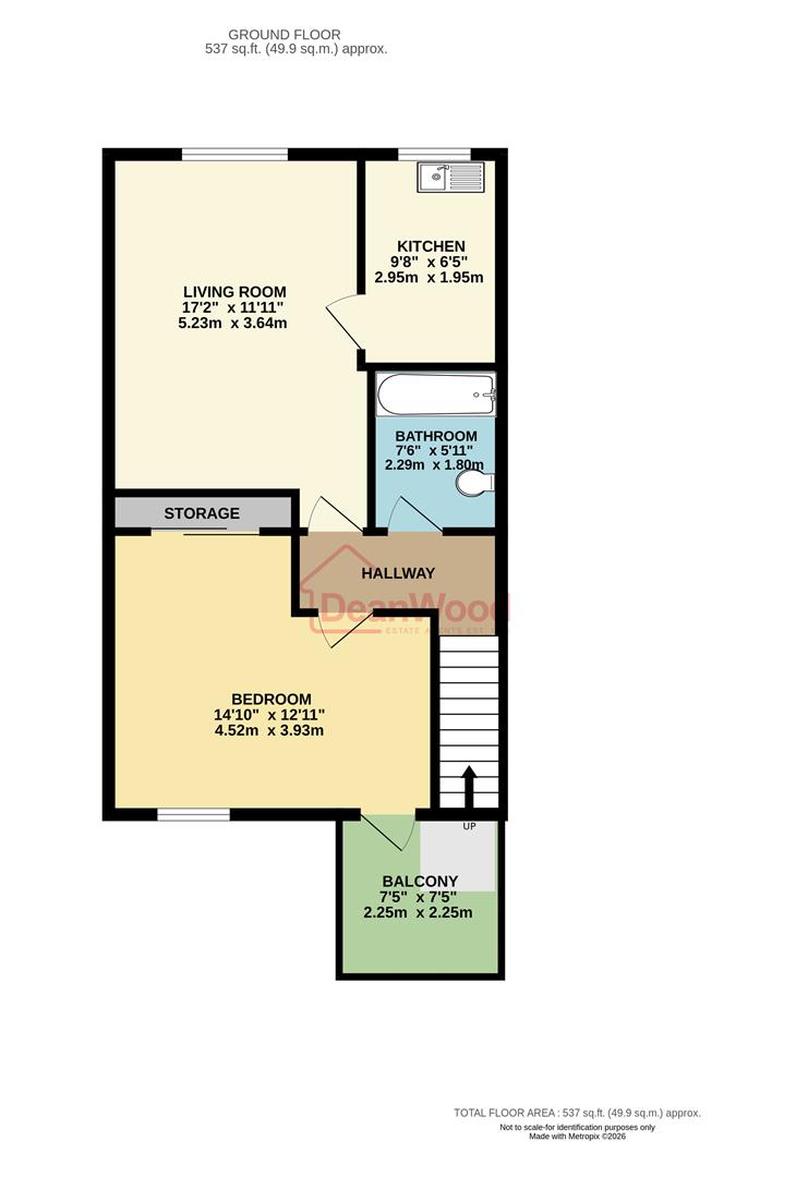 Floorplan — 84, Saddle Mews, Douglas, Isle of Man.