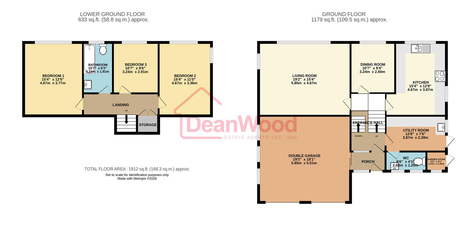 Floorplan — 28 Reayrt Carnane, Tromode, Isle of Man, Douglas.