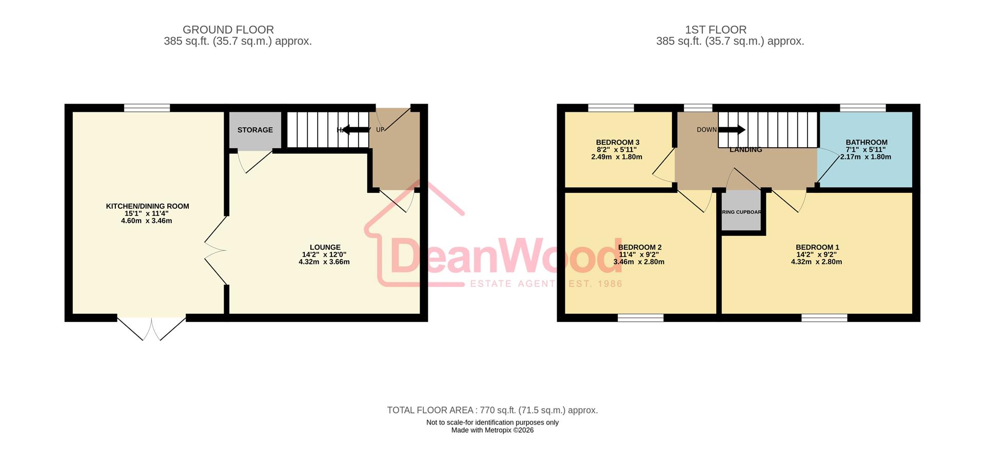 Floorplan — 78 Lakeside Road, Douglas, Isle Of Man.