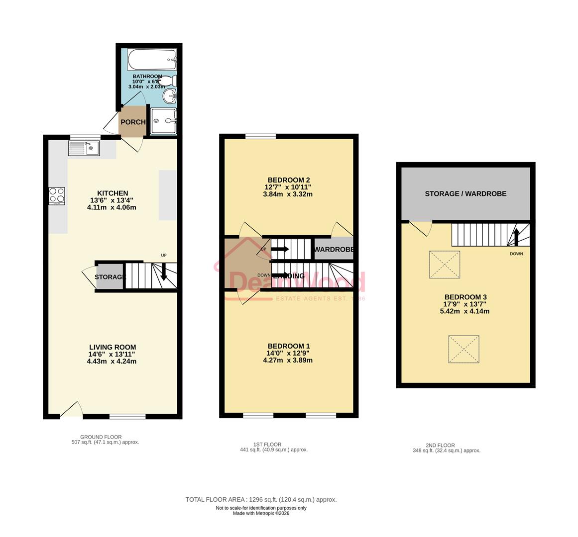 Floorplan — Rosemount, St. Marys Road, Port Erin.