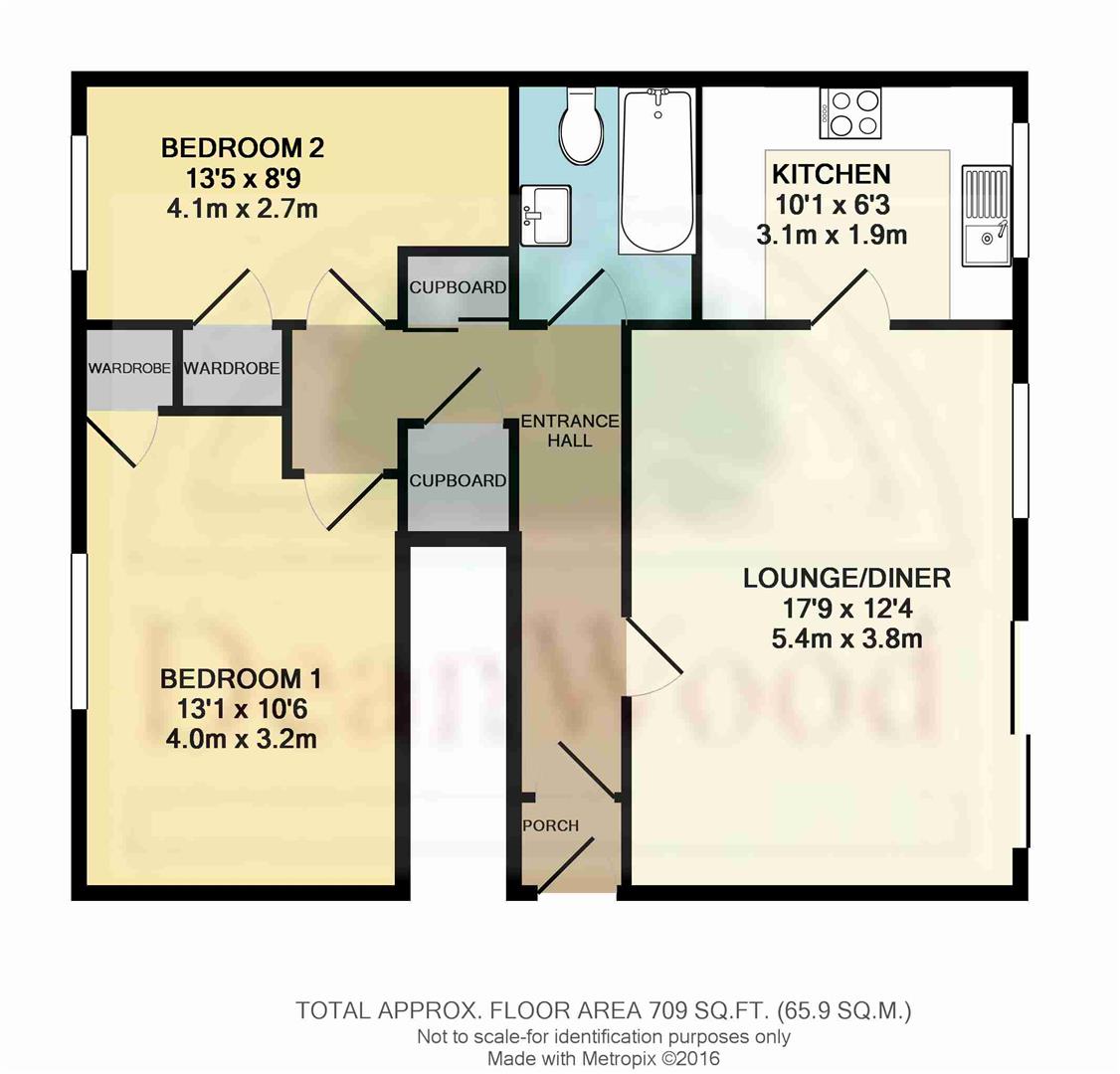 Floorplan — Chester Mews, Ballasalla.