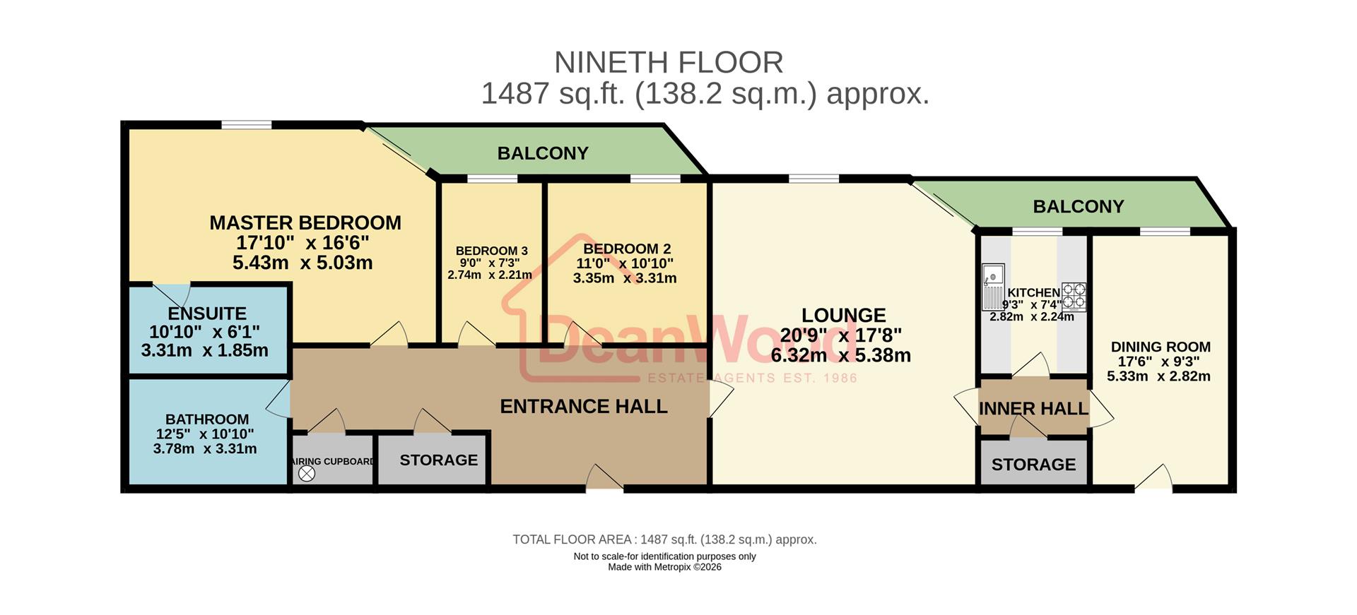 Floorplan — 903 Kings Court, Ramsey, Isle Of Man.
