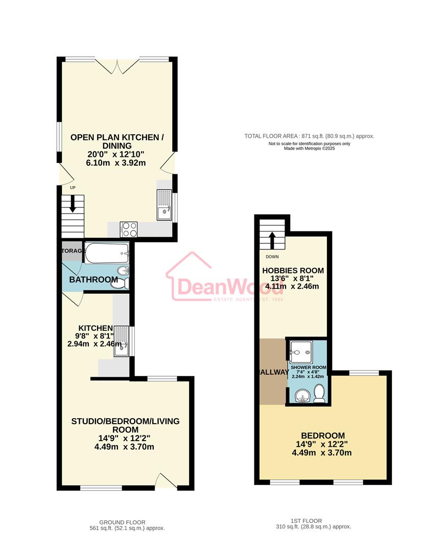 Floorplan — 117, Malew Street, Castletown, Isle Of Man.