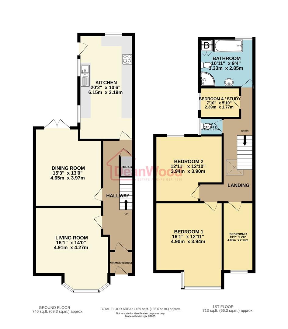 Floorplan — 5, Marlborough Terrace, Douglas, Isle Of Man.
