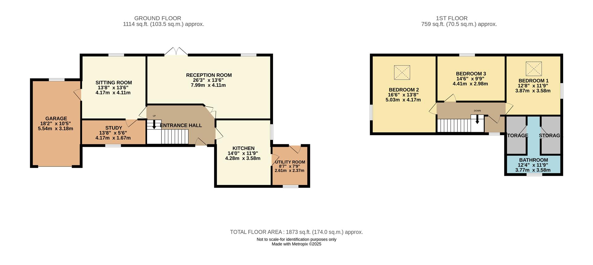 Floorplan — Sayeeda, The Crescent, Baldrine.
