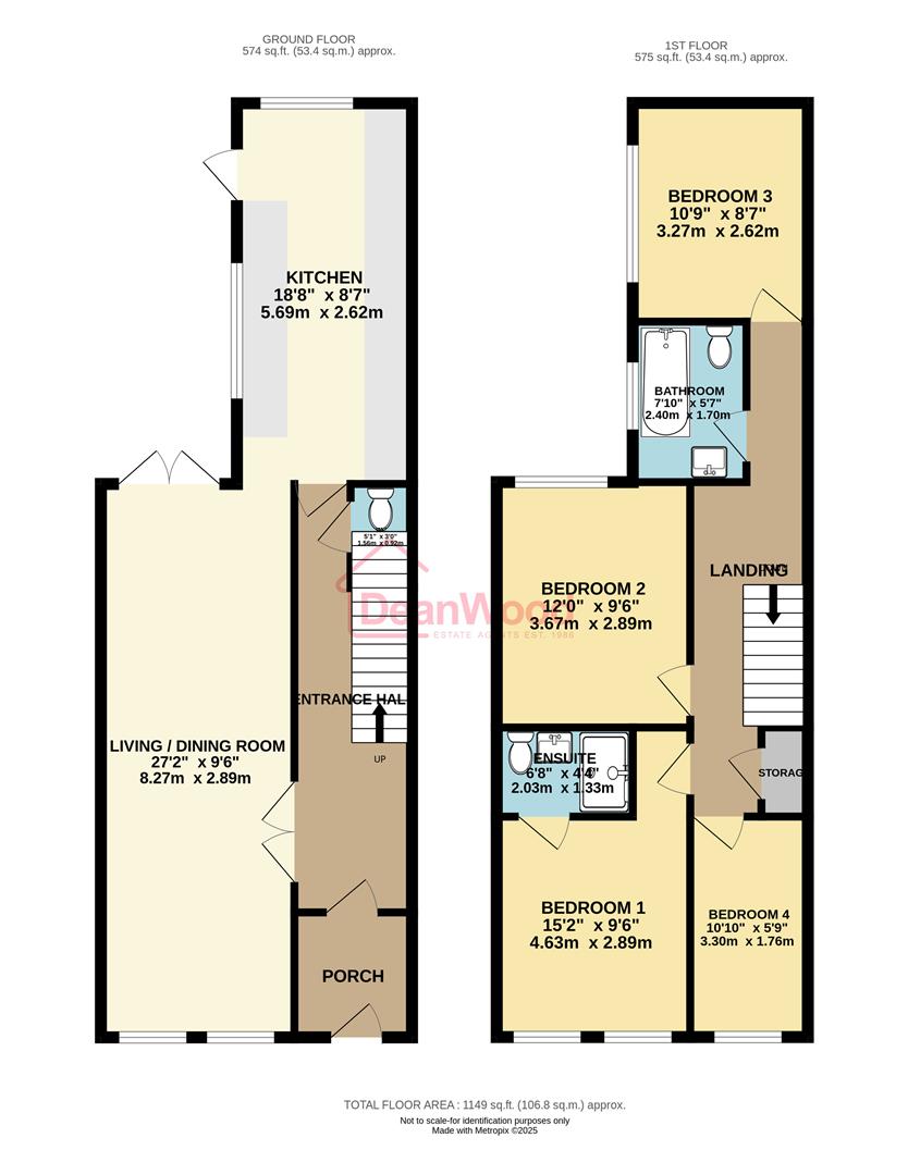 Floorplan — 5a Falcon Cliff Terrace, Douglas, Isle Of Man.