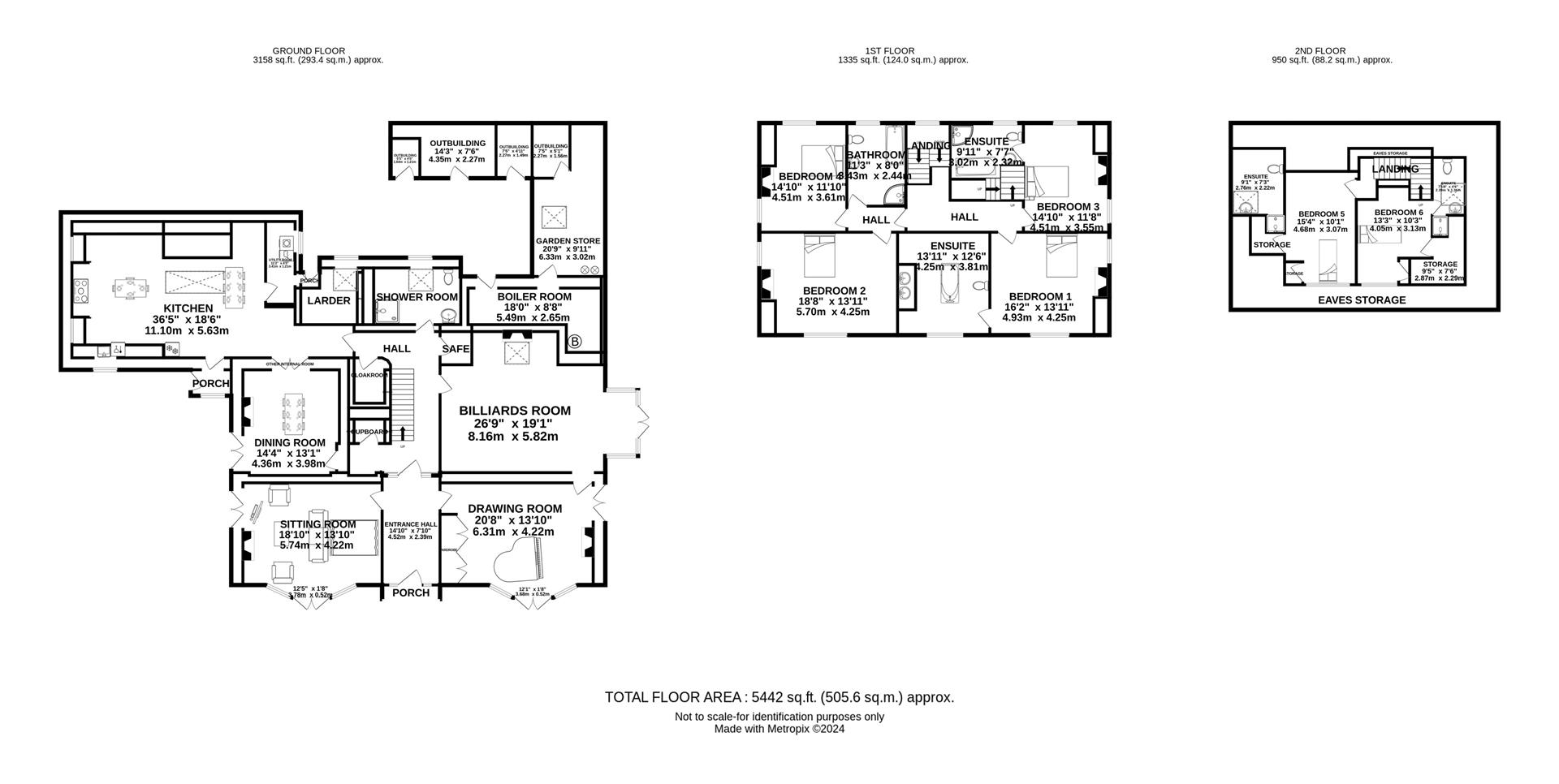 Floorplan — Ballacree, Lezayre, Churchtown, Ramsey.