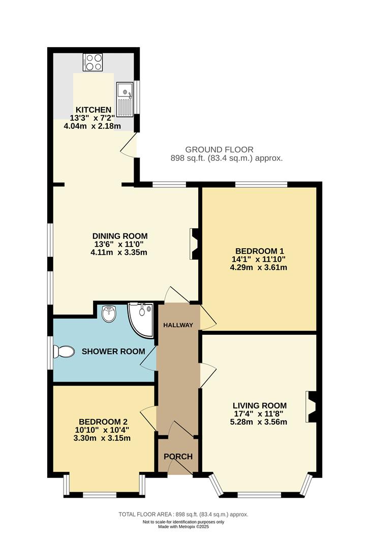 Floorplan — Brookfield Avenue, Ramsey.
