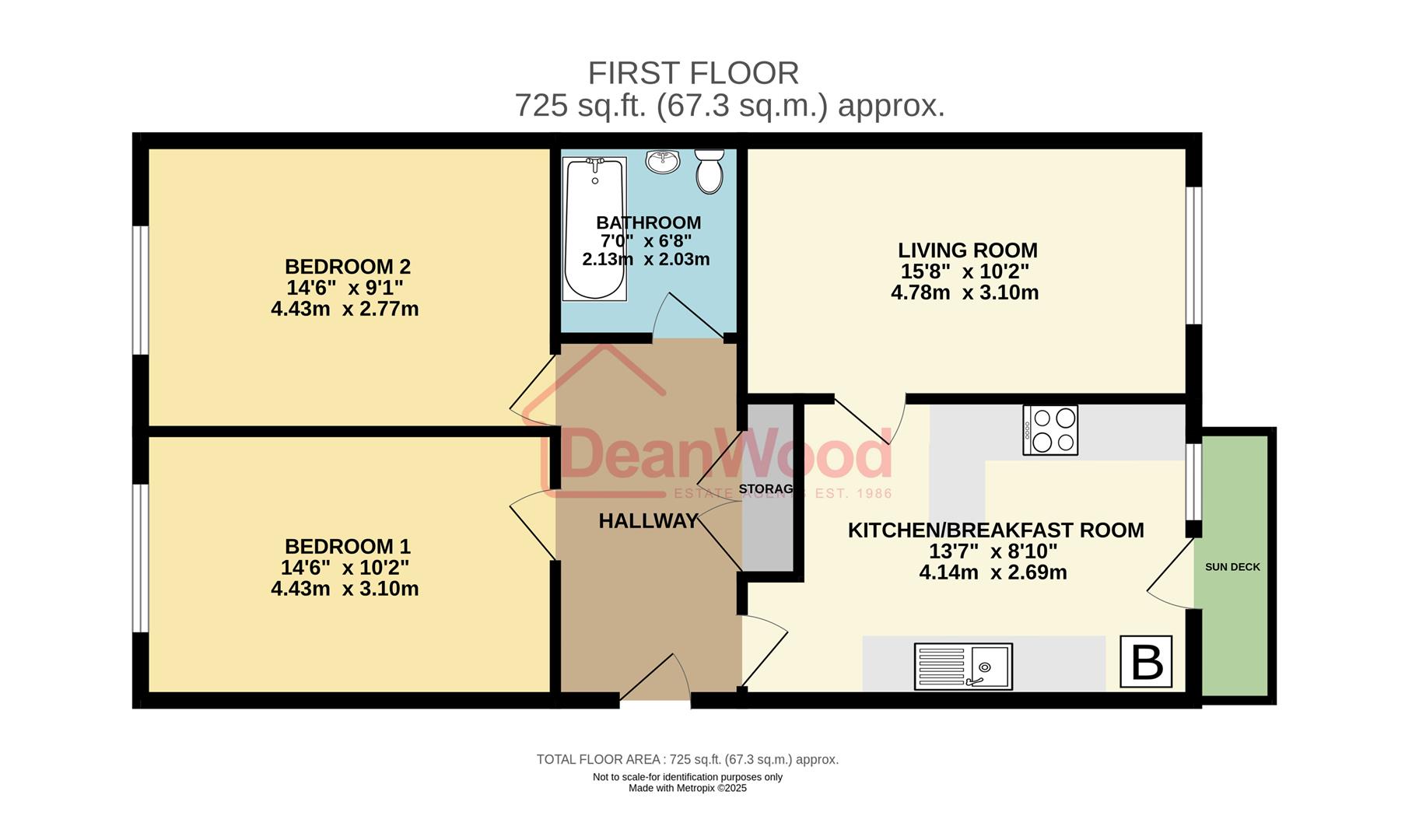 Floorplan — 4 Carlton Grove, Queens Drive West, Ramsey, Isle Of Man.