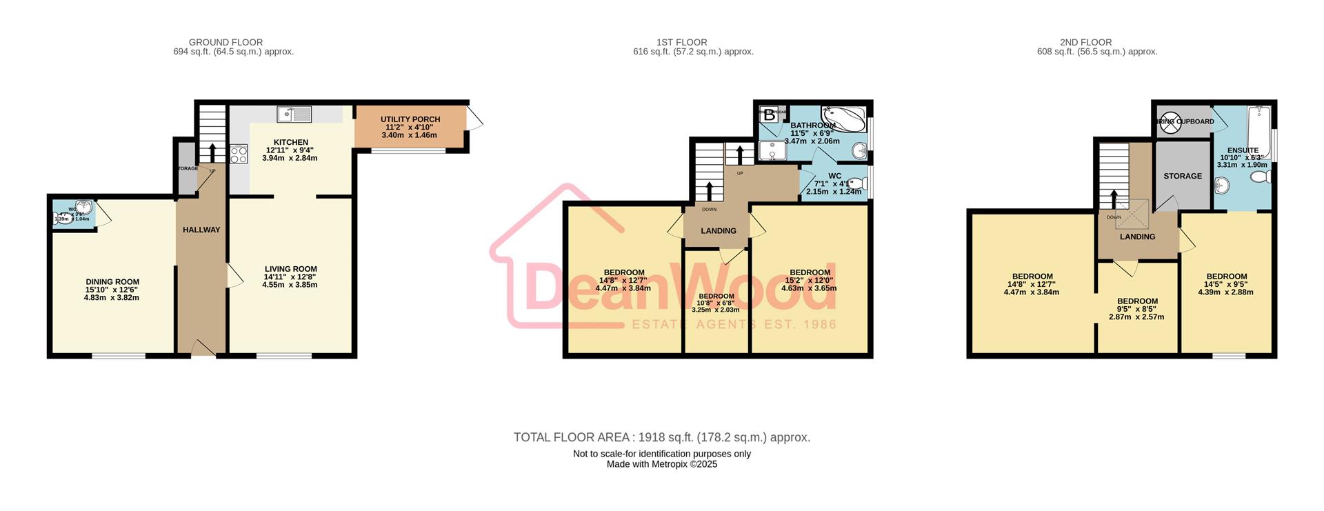 Floorplan — 5, Bank Street, Castletown, Isle of Man.