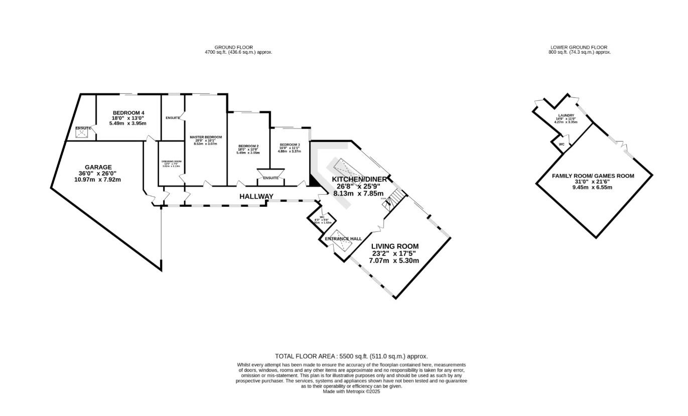 Floorplan — Bay View, Clay Head Road, Baldrine.