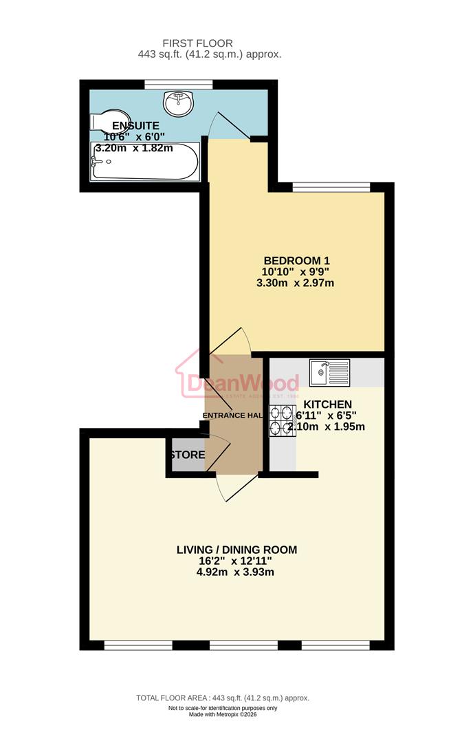 Floorplan — Apt 2, 30 Demesne Road, Douglas, Isle Of Man.