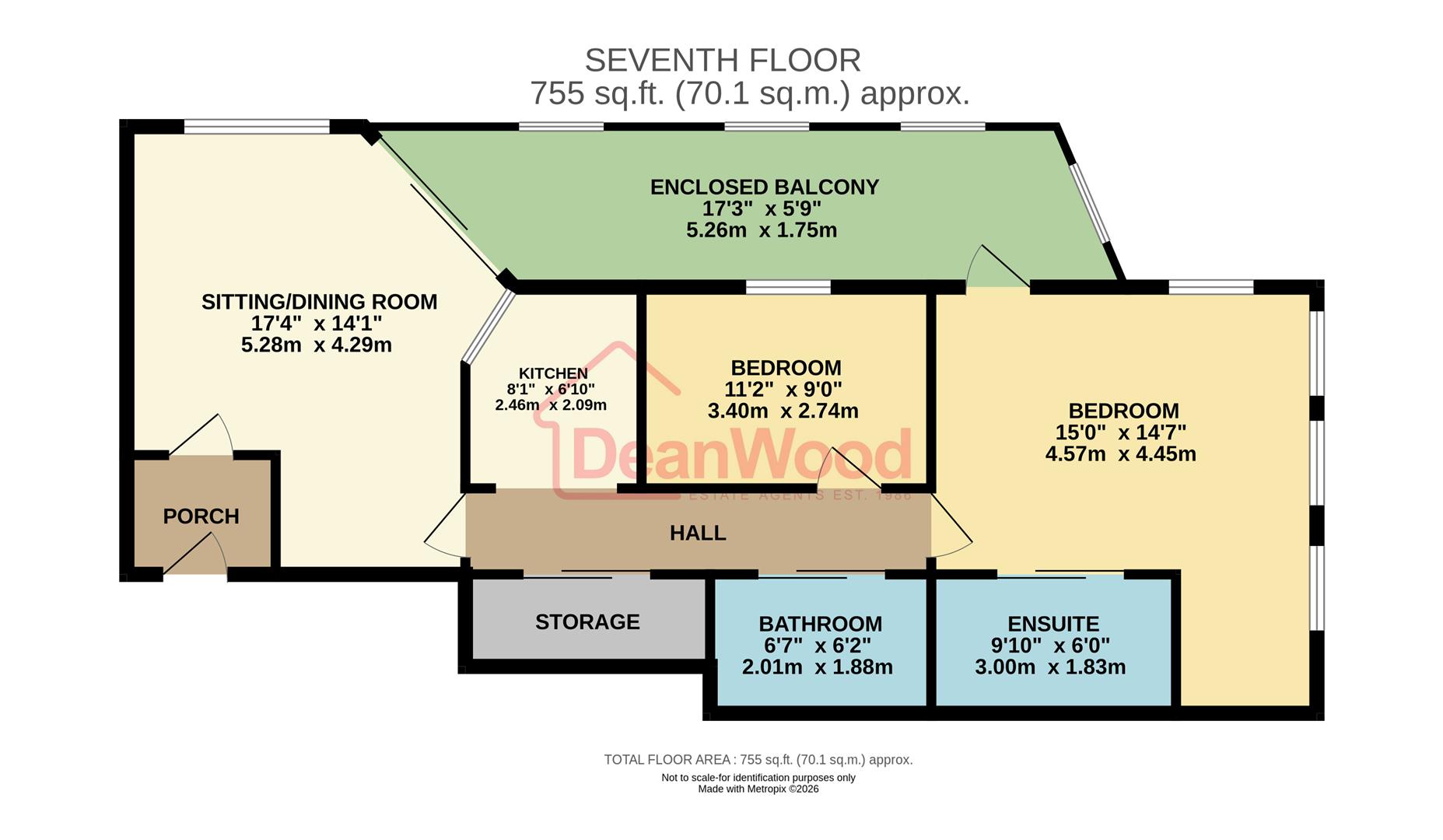 Floorplan — Kings Court, Ramsey, Isle Of Man.