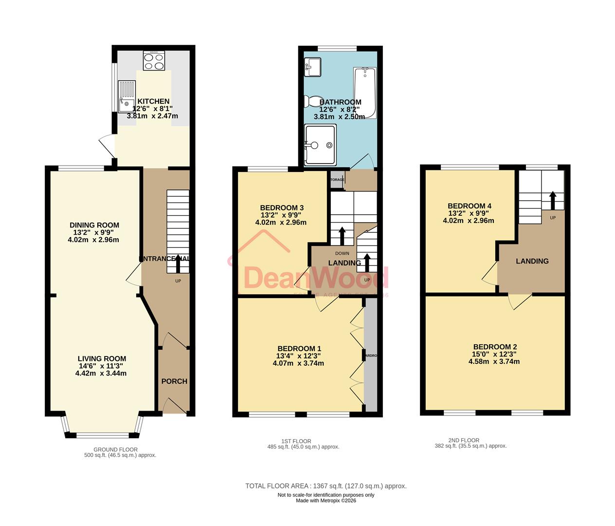 Floorplan — 12 St. Germans Place, Peel, Isle of Man.