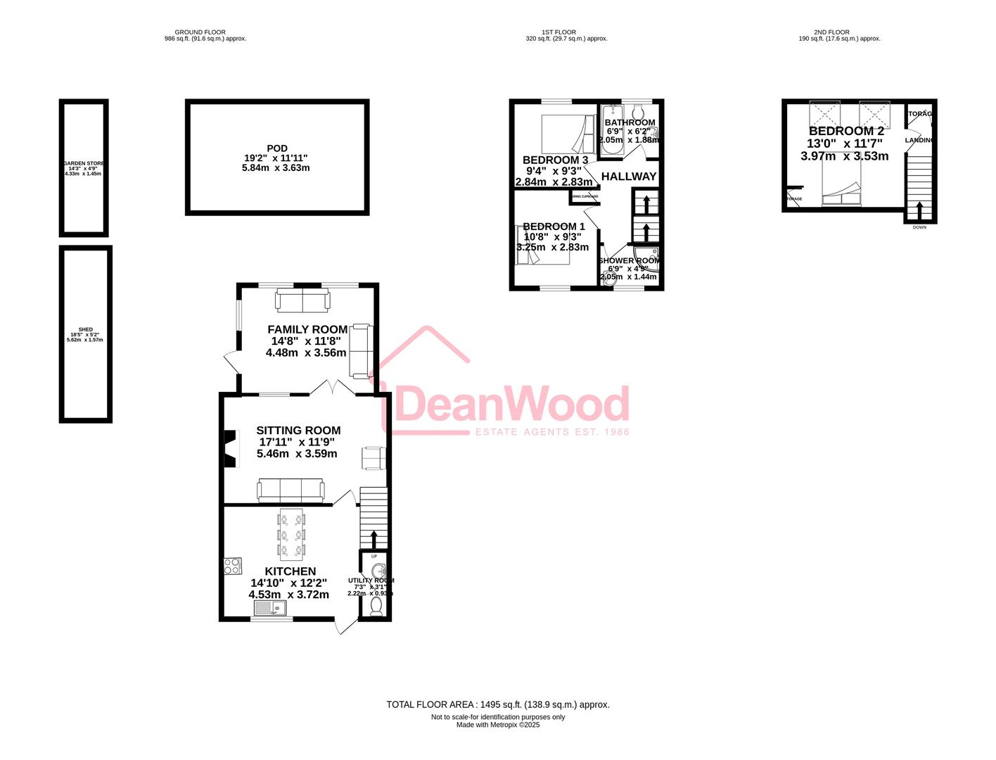 Floorplan — 41 Broogh Wyllin, Kirk Michael.