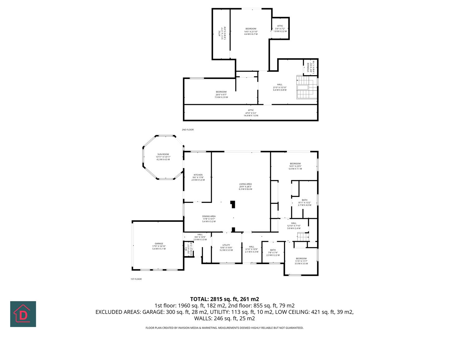 Floorplan — 12, Majestic Drive, Onchan, Isle of Man.