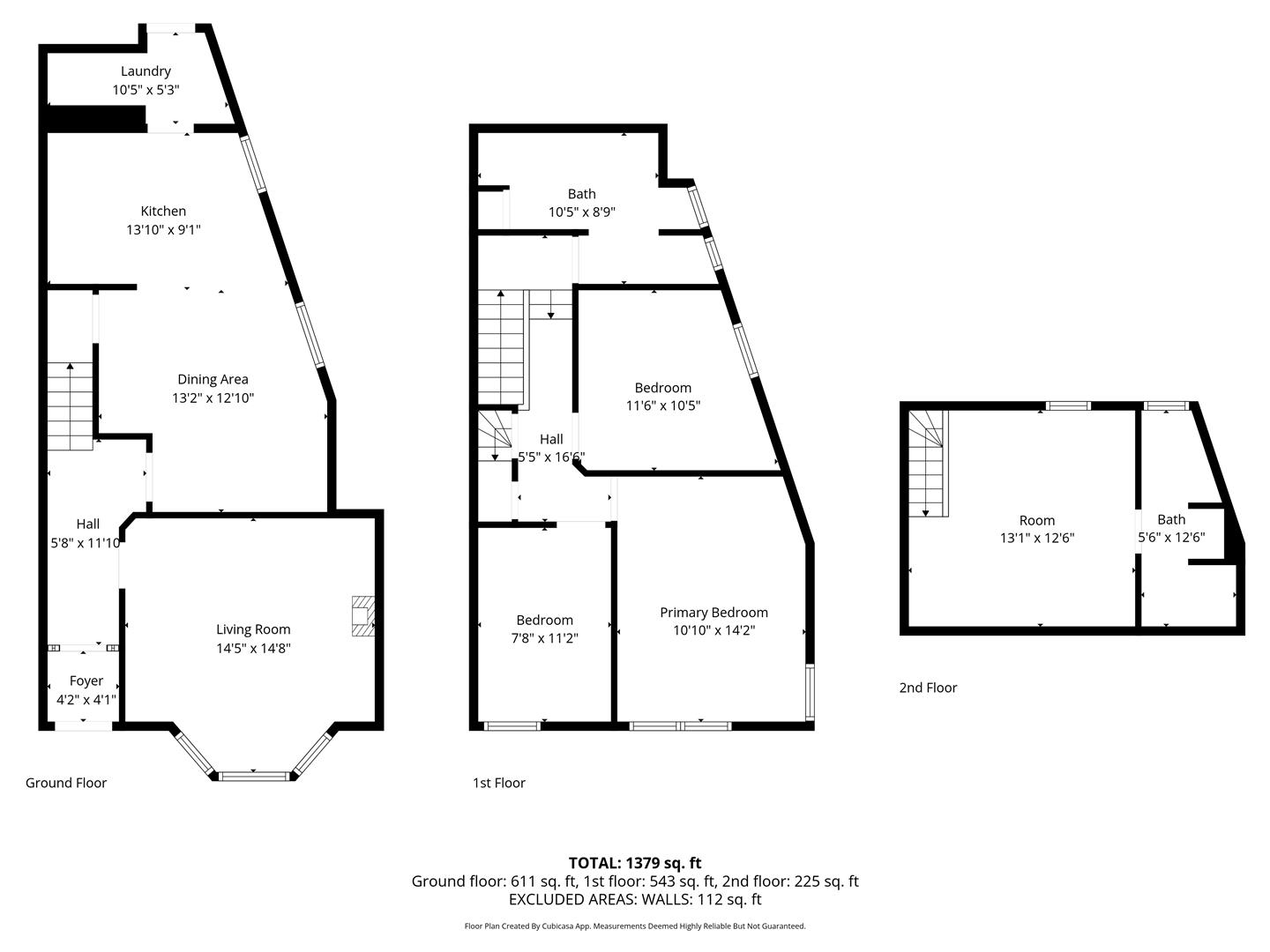 Floorplan — 11 Royal Drive, Onchan.