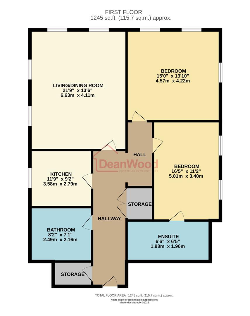Floorplan — 8 Royal Court Queens Promenade, Ramsey, Isle Of Man.