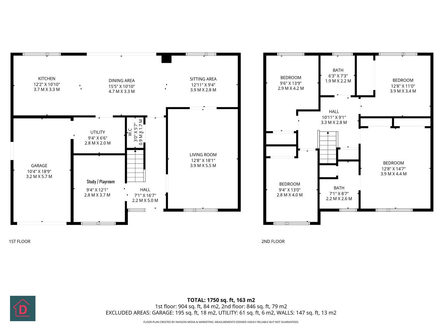 Floorplan — 71, Cronk Cullyn, Colby, Isle Of Man.