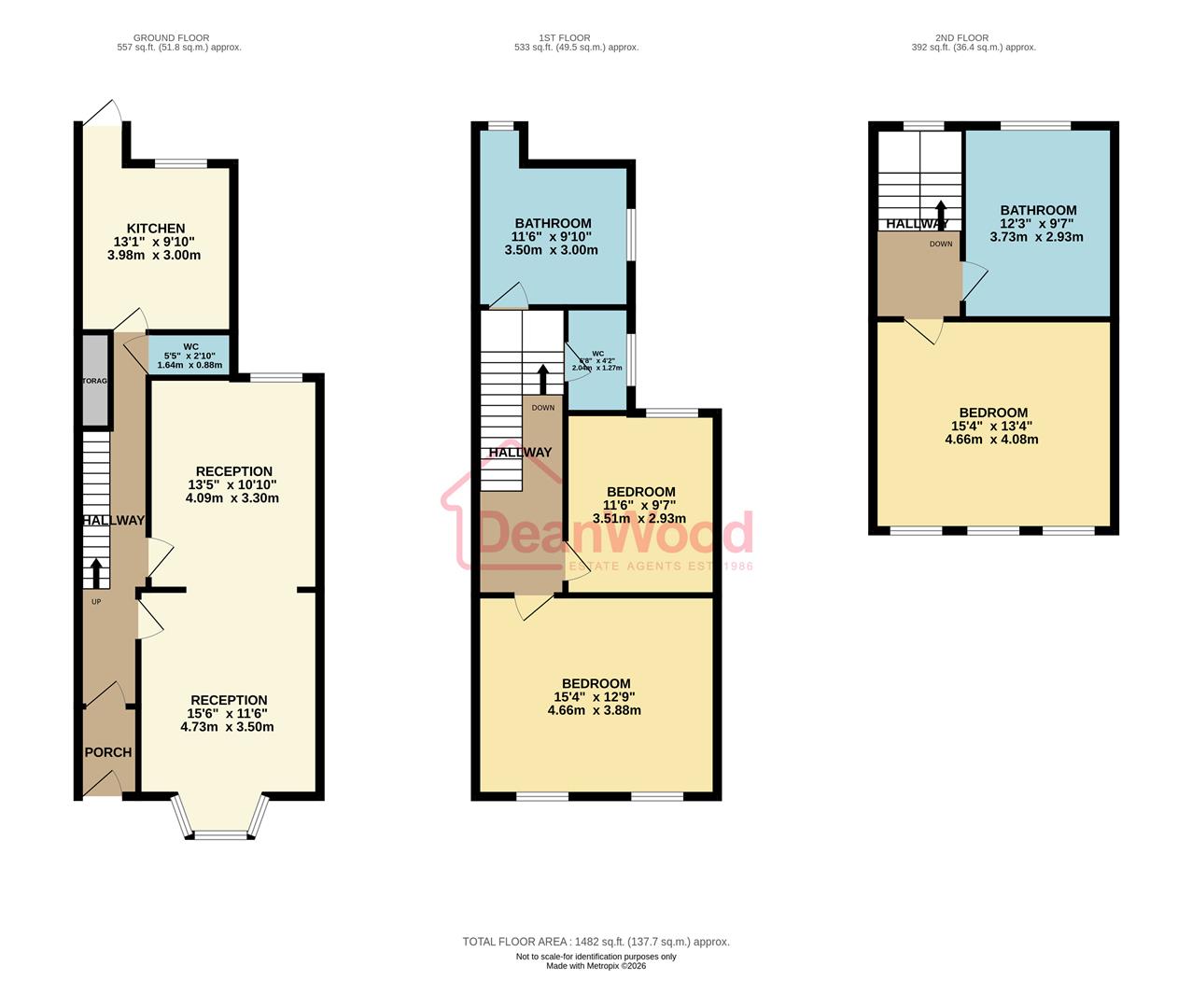 Floorplan - Albert Street, Douglas.