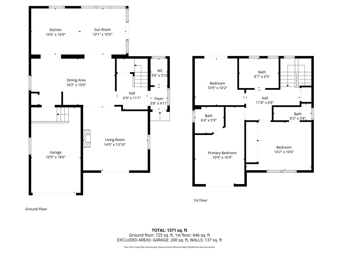 Floorplan — Amberley, Main Road, Dalby, Isle of Man, Colby.