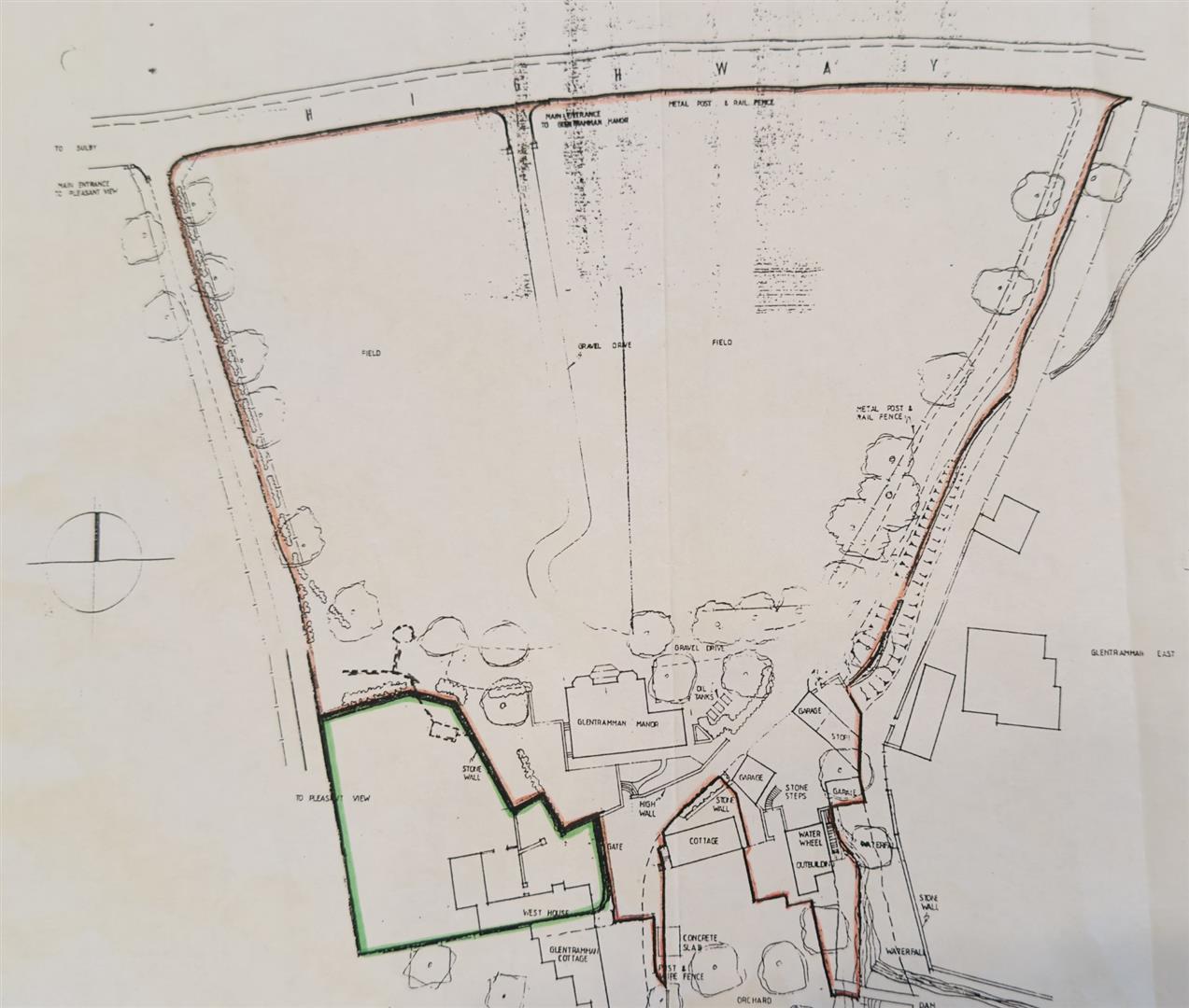 Floorplan — Glentramman Mansion House Lezayre, Isle Of Man, Sulby. — Plan 2 of 2