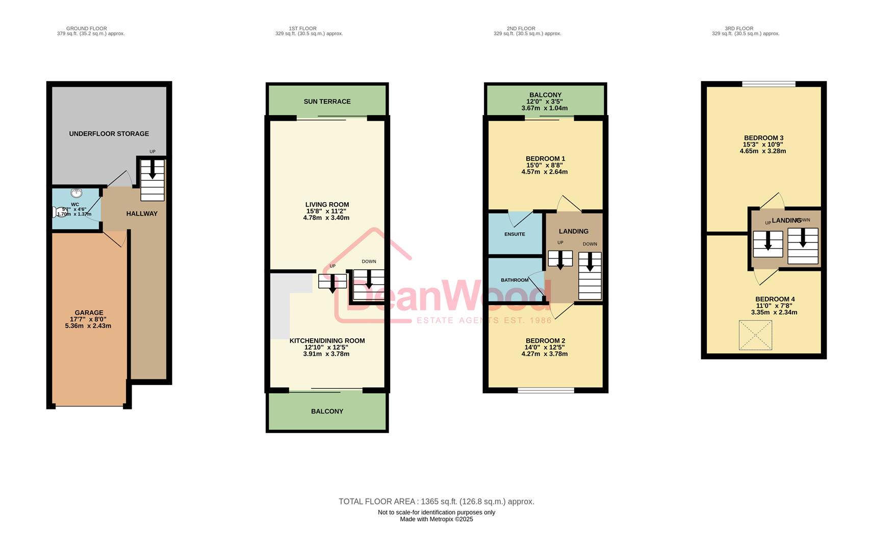Floorplan — 8 Marine Gardens, Ramsey.