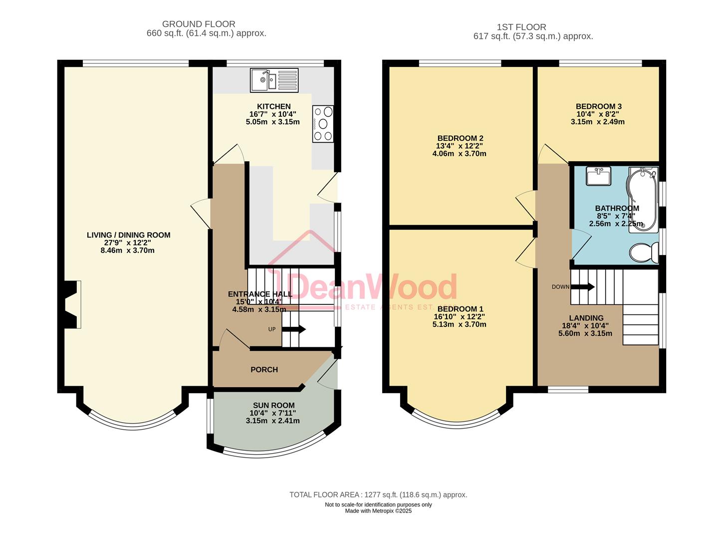 Floorplan — 44 Devonshire Road, Douglas, Isle Of Man.
