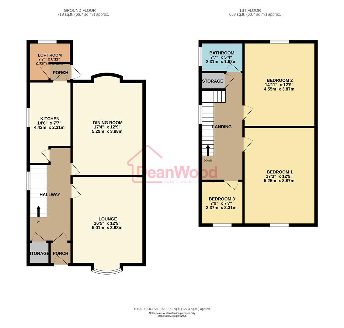 Floorplan — 15 Governors Road, Onchan.